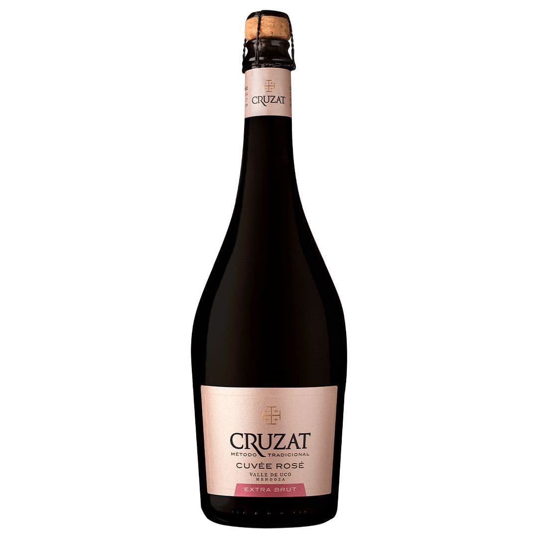 Espumante Argentino Cruzat Método Tradicional Cuvée Rosé 750cc_1