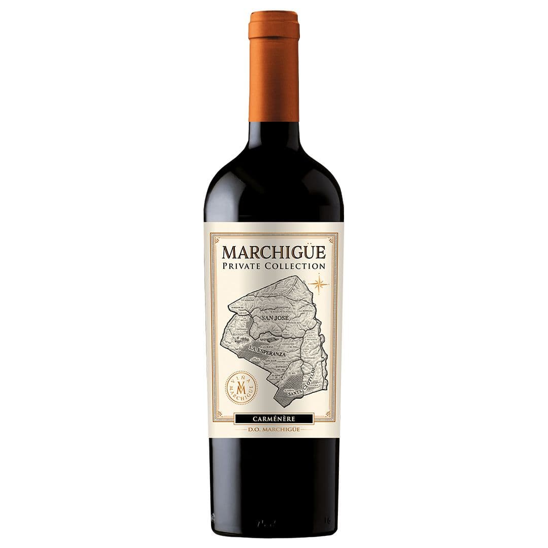Vino Marchigue Private Collection Carmenere 750cc_1