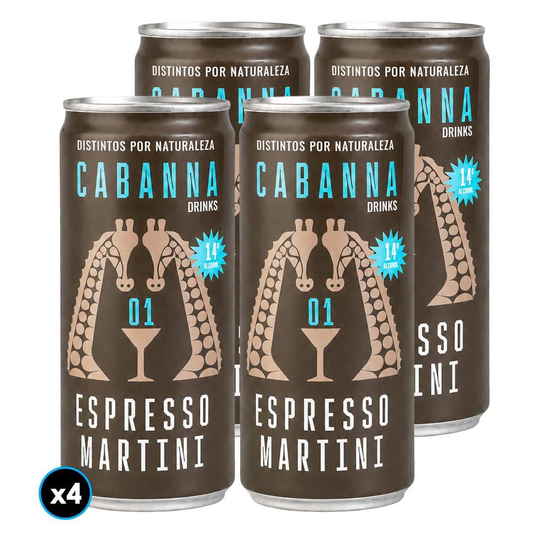 4x Cóctel Espresso Martini Cabanna 270cc 14°alc._1