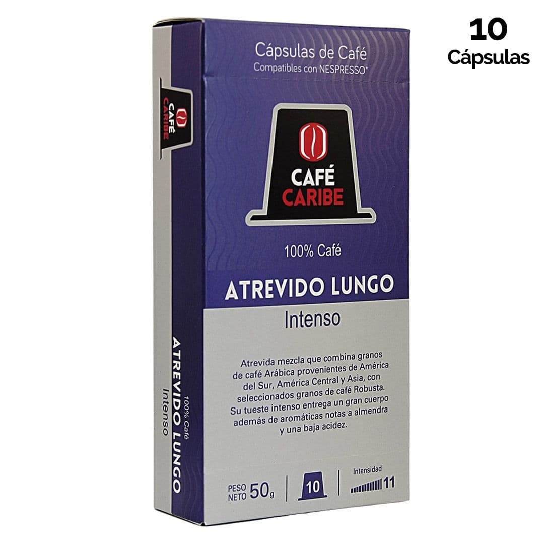 Cápsulas de Café Caribe Atrevido Nespresso® Compatible (10 Unidades)_1