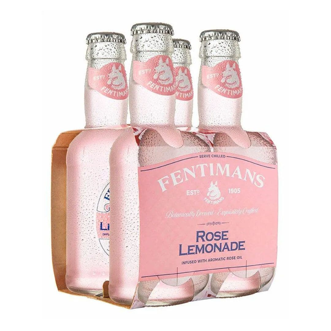 4x Agua Tónica Fentimans Rose Lemonade 200cc_1