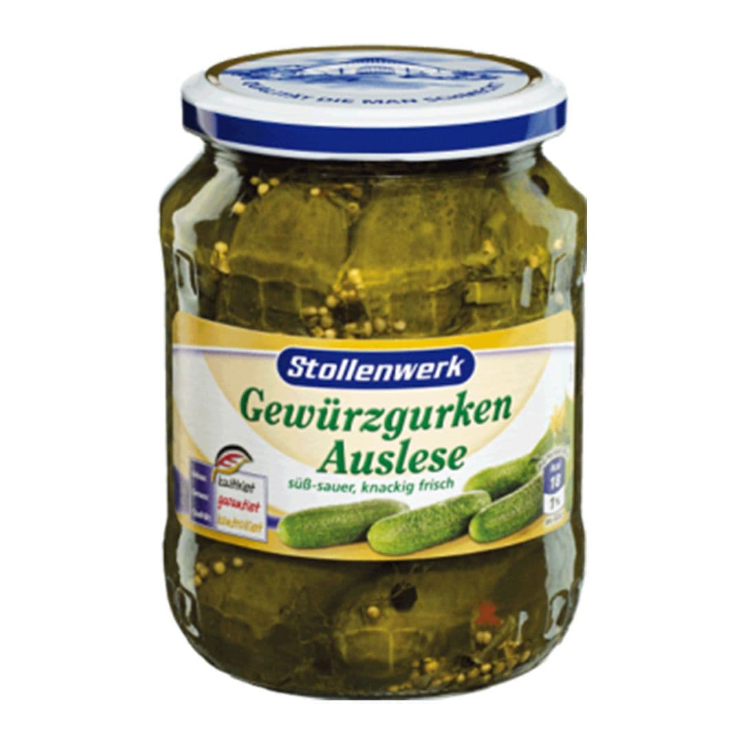 Pepinillos Seleccionado Vinagre Stollenwerk 720 (670 grs)_1