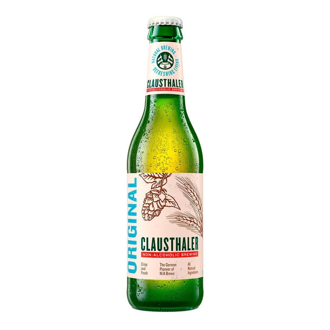 Cerveza Clausthaler Sin Alcohol en Botella 330cc_1