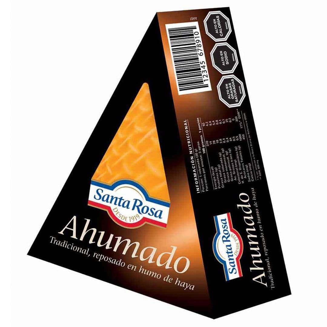 Queso Ahumado Tradición Santa Rosa 100 grs._1
