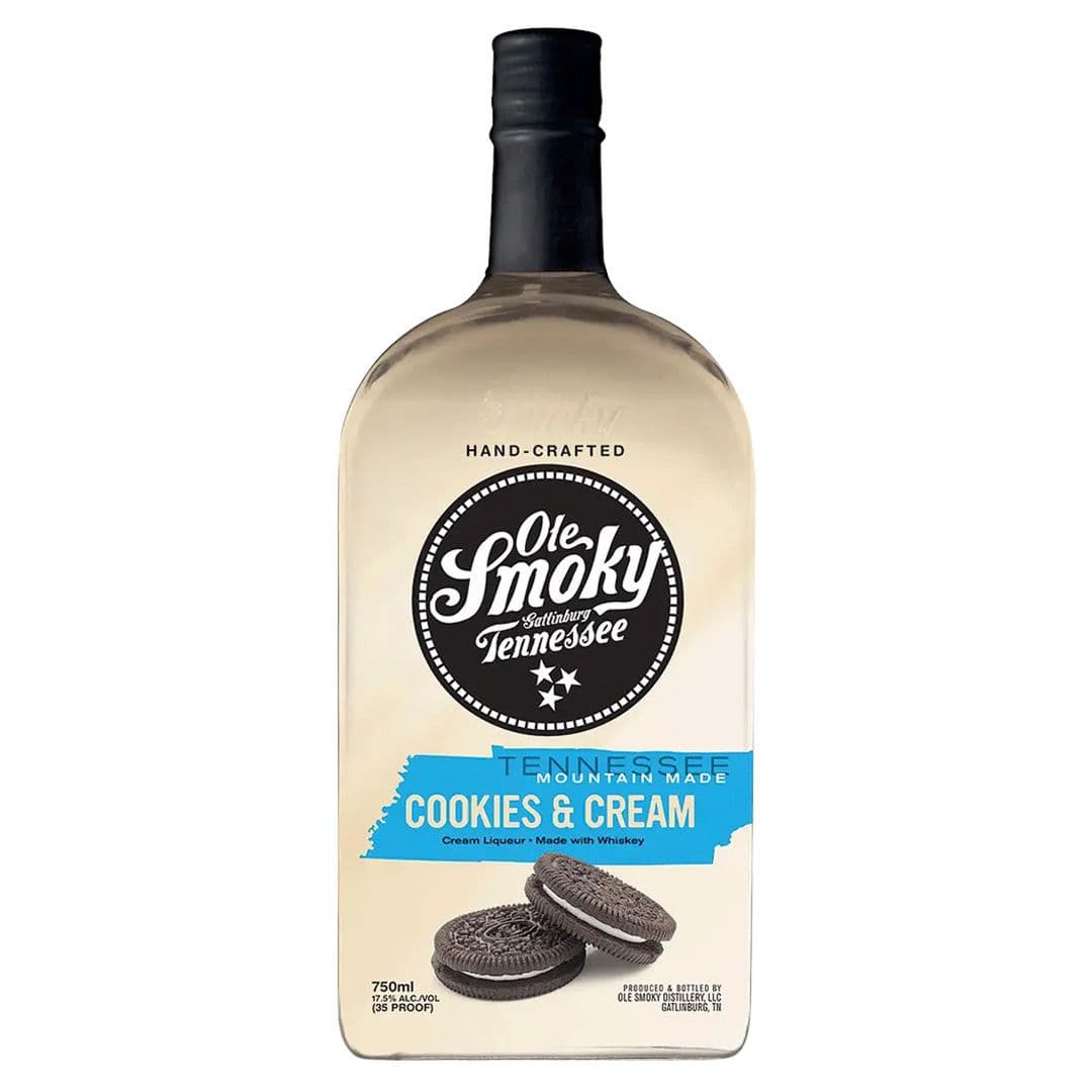Whiskey Ole Smoky Cookies & Cream 750cc _1
