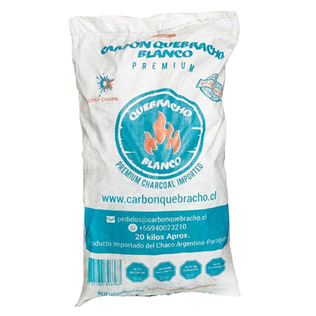Carbón Quebracho Blanco Premium 20 Kg_1