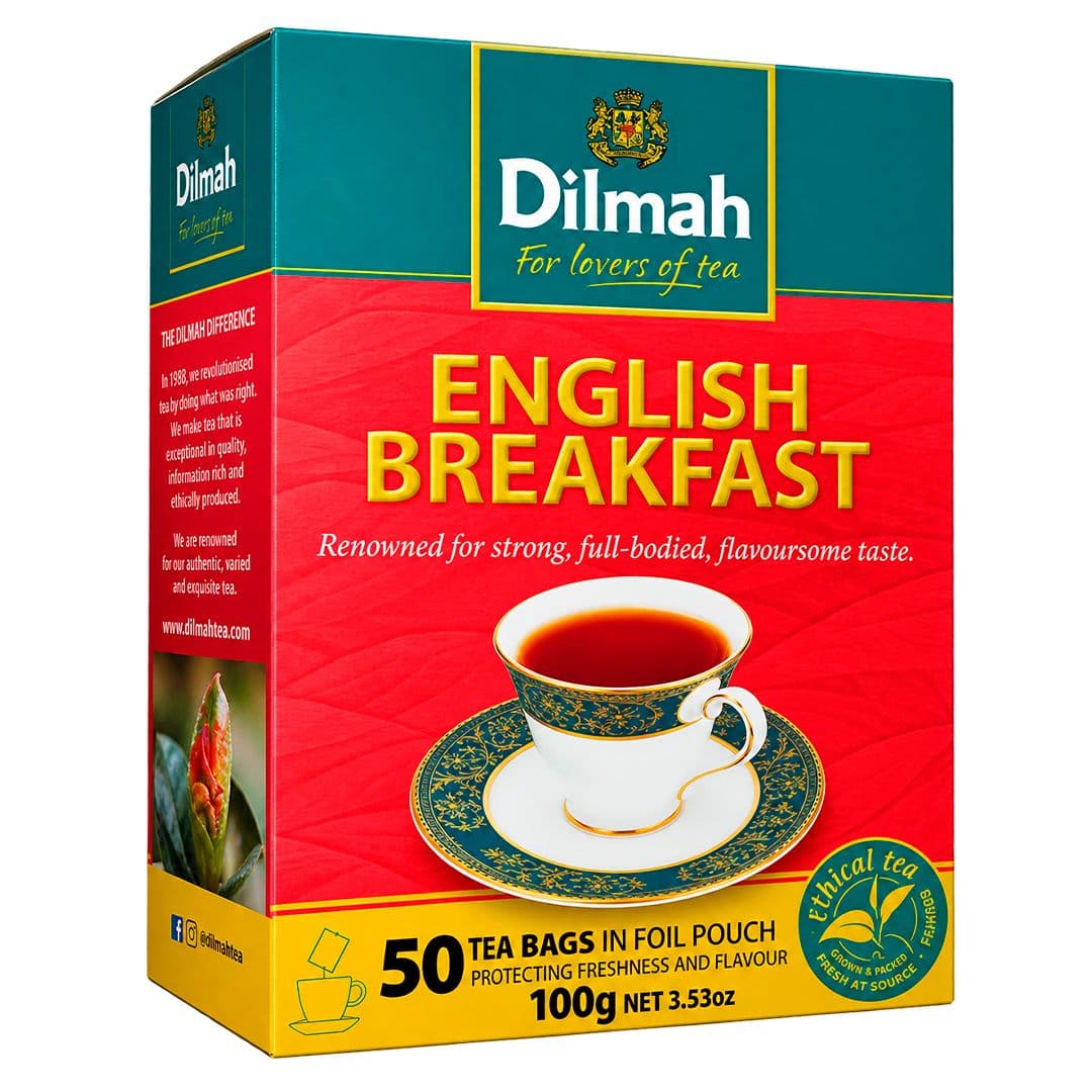 Té Dilmah Gourmet English Breakfast 50 teabags_1