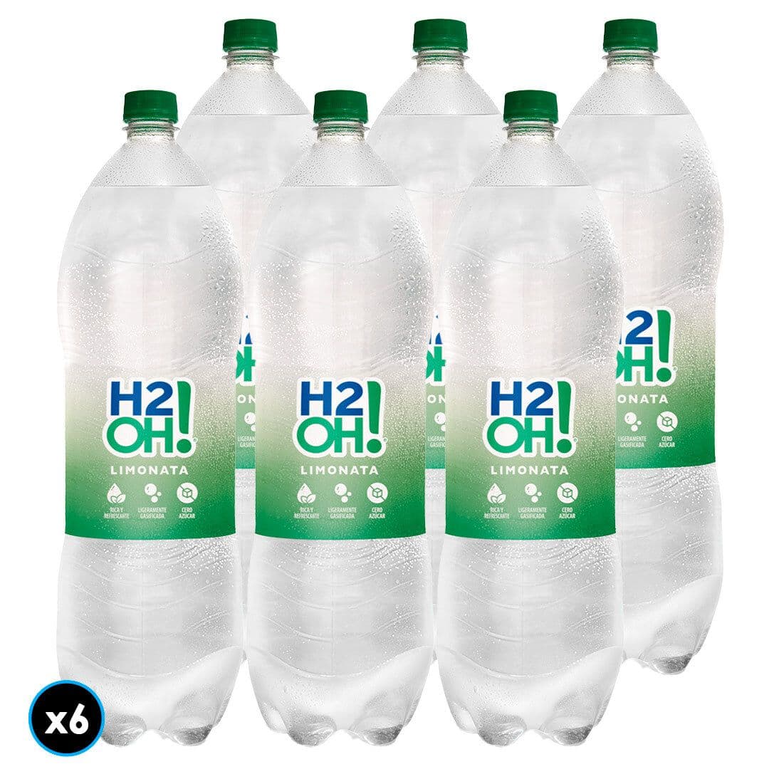 6x Bebida H2OH Limonata 2 L_1