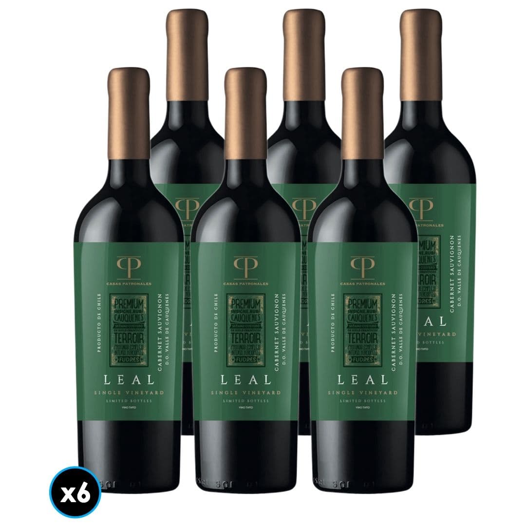 6x Vino Casas Patronales Gran Reserva Cabernet Sauvignon 750cc_1