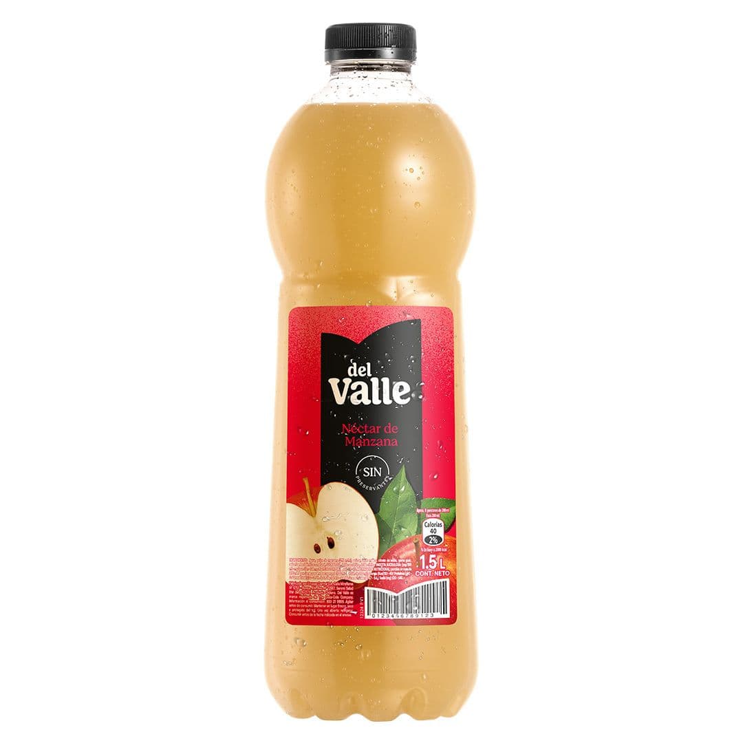 Néctar Del Valle Manzana 1,5 Lt._1