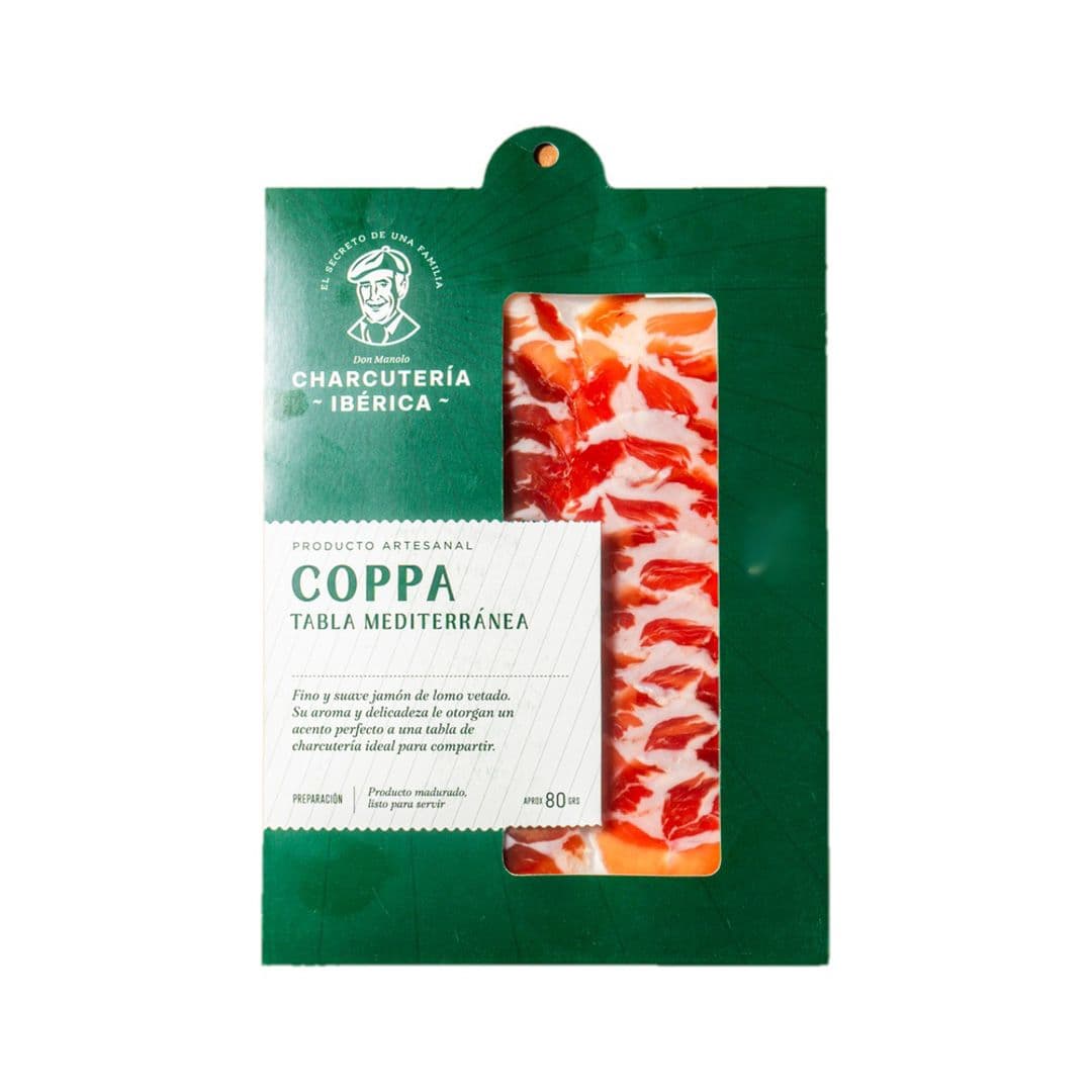 Tabla Mediterránea Coppa Charcutería Ibércia 80 grs._1