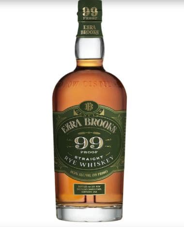 Whisky Rye Ezra Brooks 750cc 49,5°alc._1