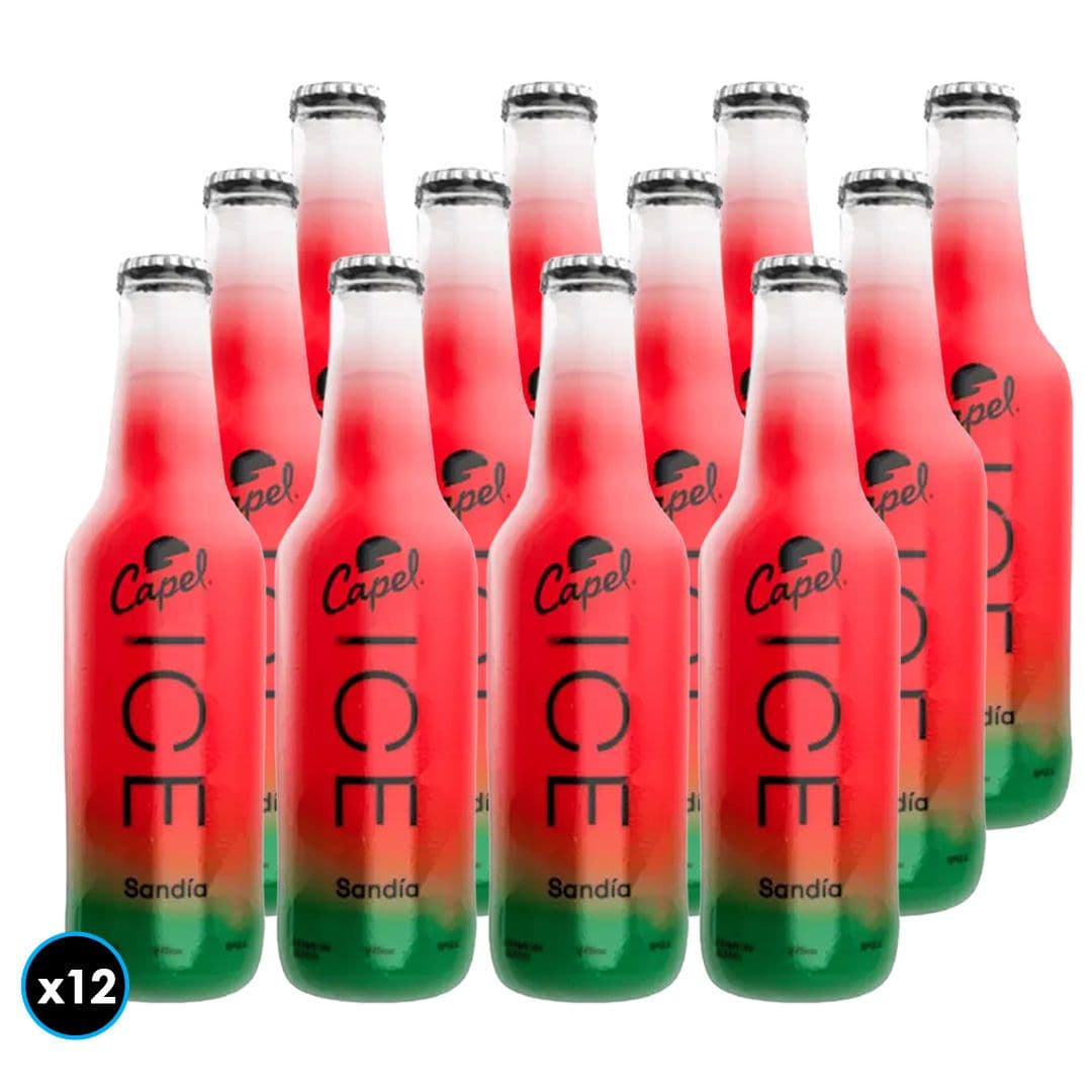 12x Cóctel Ice Sandía Capel 275cc 5°alc._1