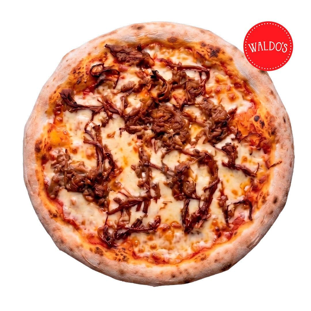 Pizza Congelada Waldos Carne Mechada 540grs_1