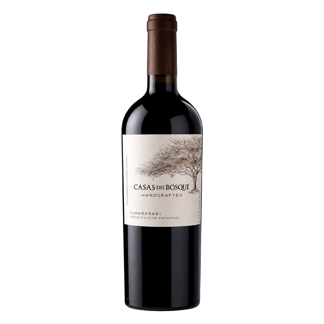 Vino Casas del Bosque Handcrafted Carmenere 750cc_1
