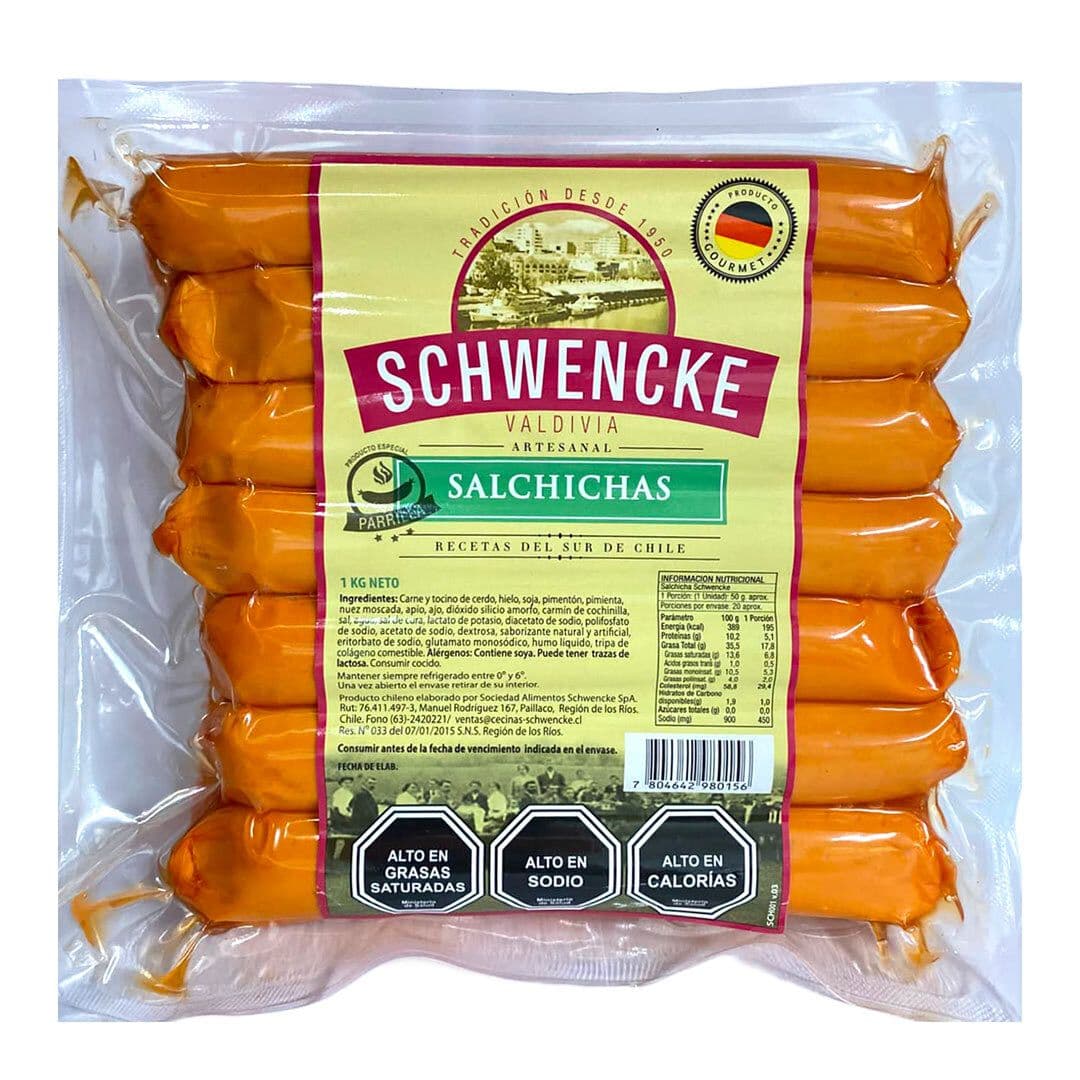 Salchicha Artesanal Schwencke 1 kg._1