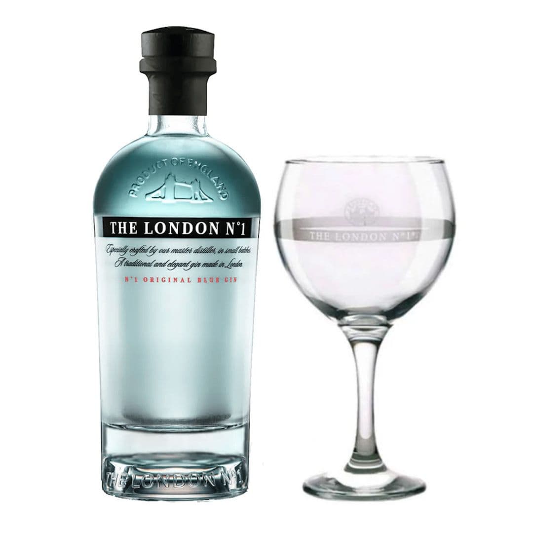 PACK LONDON N°1: 1x Gin The London Nº1 700cc 47º alc. +1x Copa Gin London Nº1_1