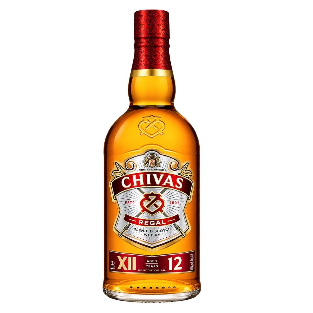 Whisky Chivas Regal 12 años 1 Litro 40º alc._1