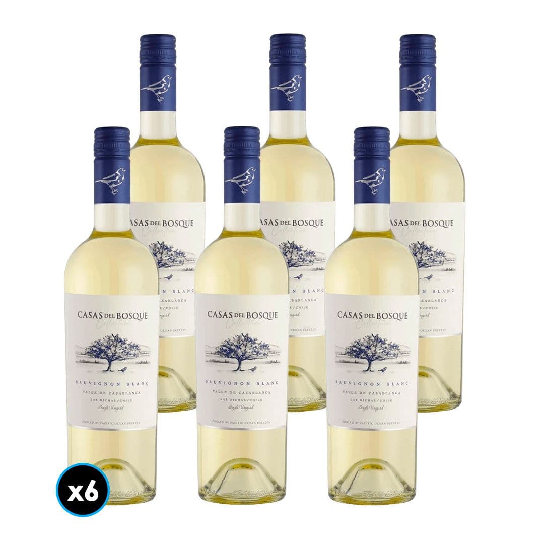 CAJA CASAS DEL BOSQUE COLLECTION (Sauvignon Blanc): 6x Vino Casas del Bosque Collection Sauvignon Blanc 750cc_1
