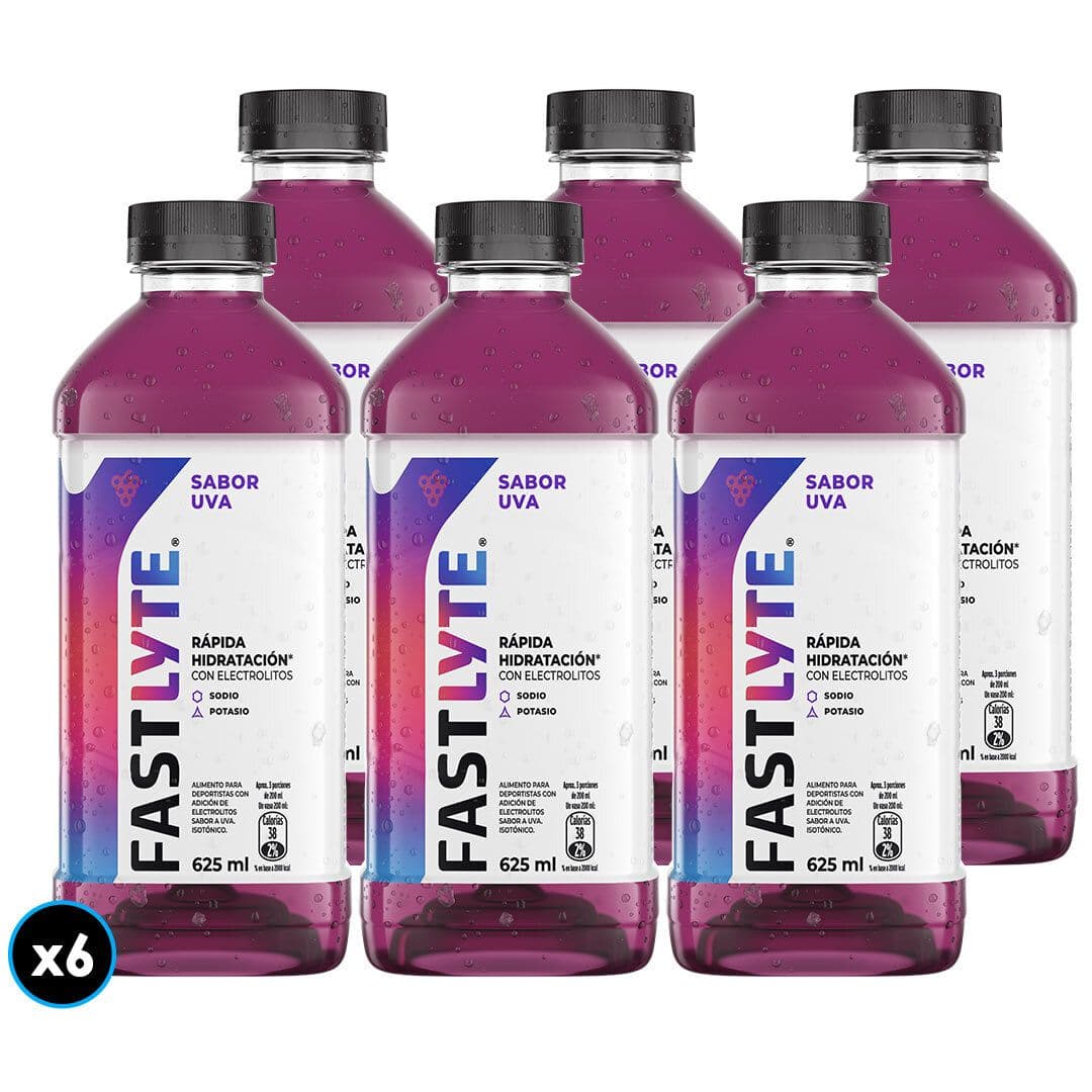 6x Bebida Hidratante Fastlyte Uva 625cc_1