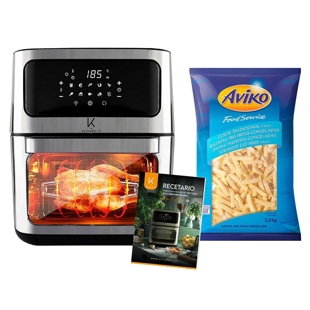 Pack Freidora de Aire Kitchen-It + Papa Delgada Aviko_1