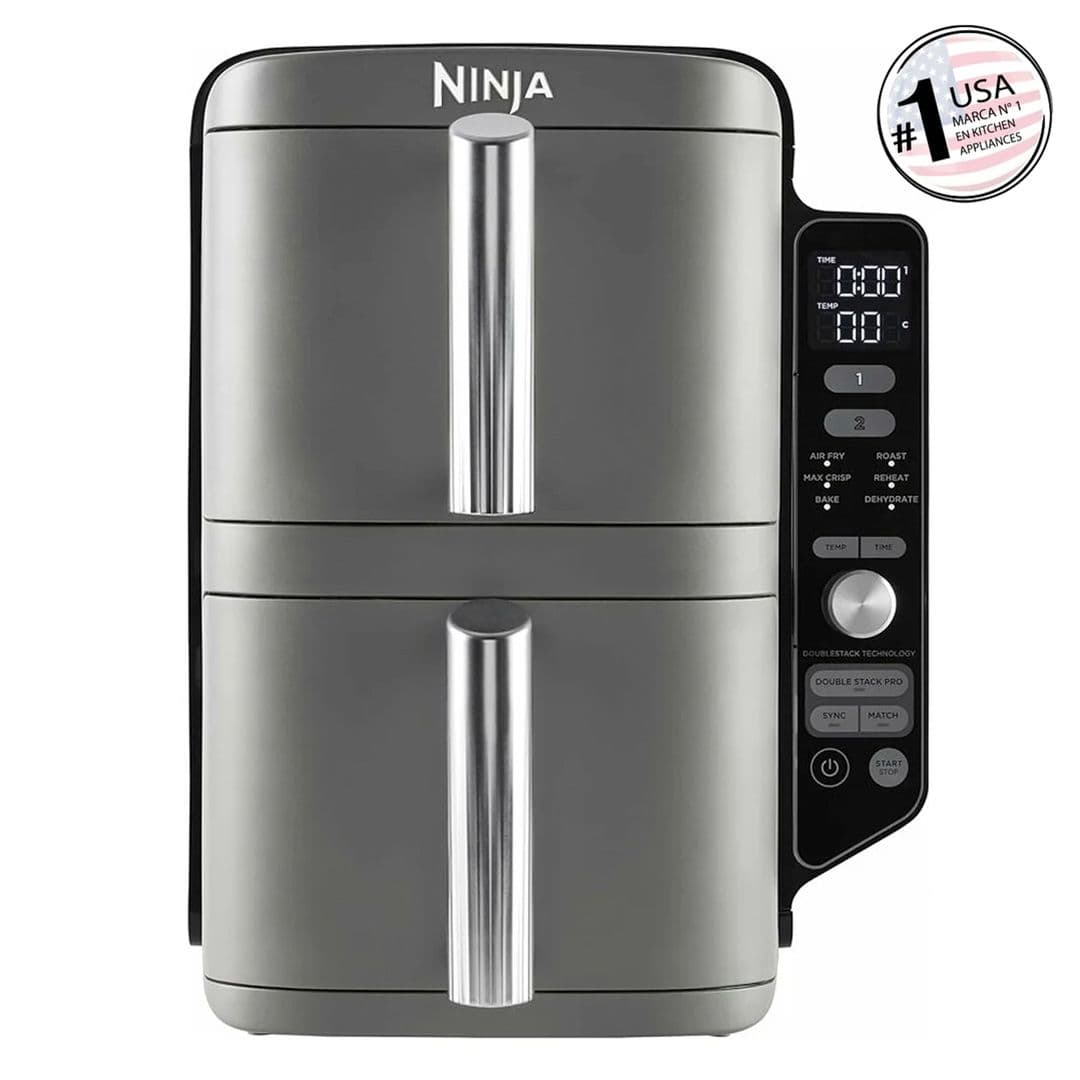 Freidora de Aire Ninja Vertical Double Stack XL 9.5L_1