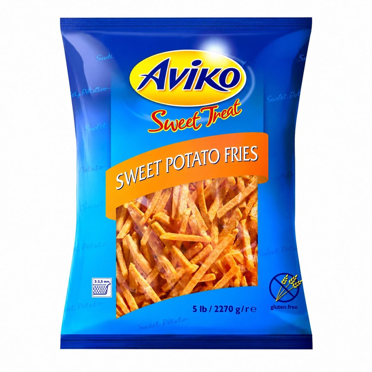 Papa Camote Wedges Aviko 2,27kg_1