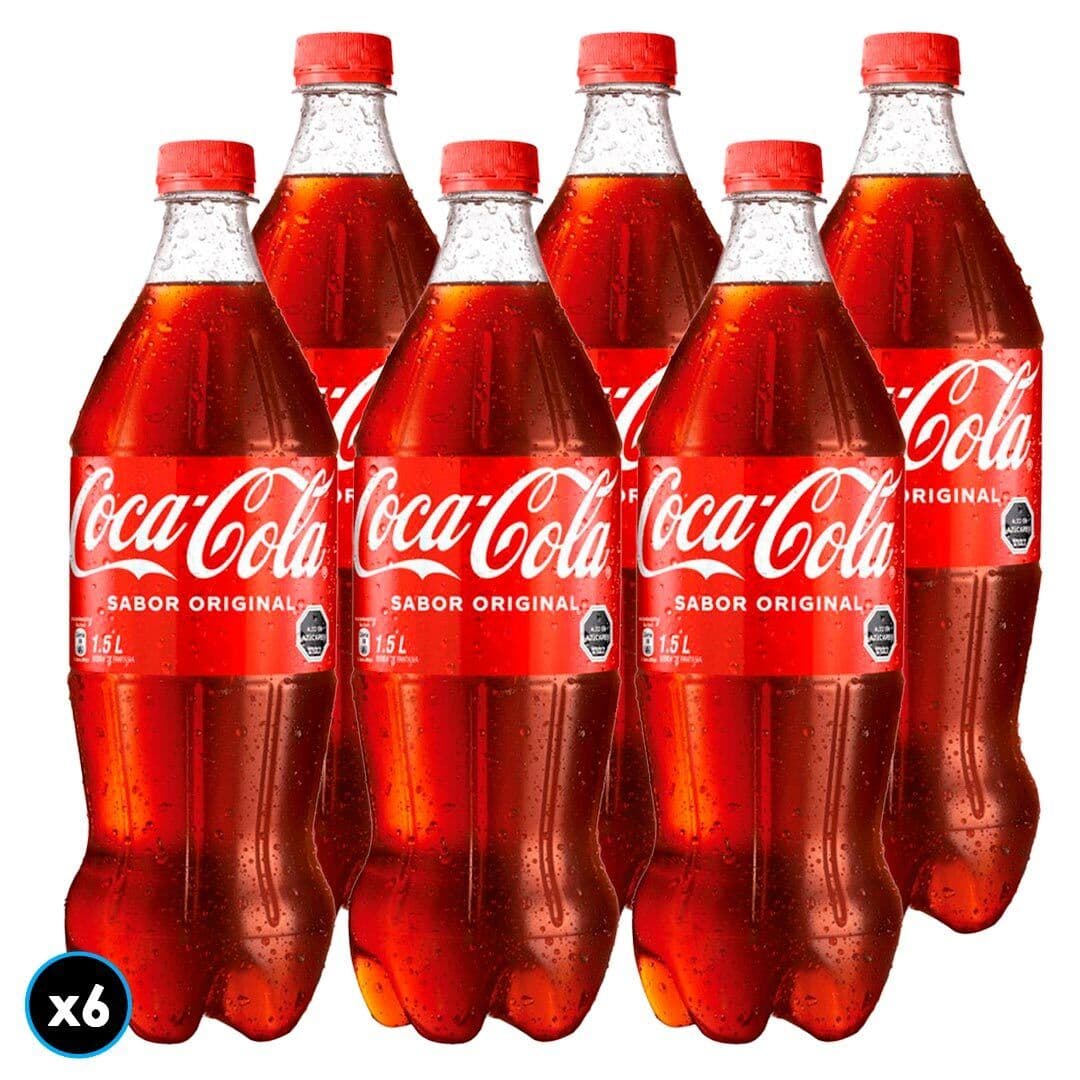 6x Bebida Coca-Cola Original 1.5 L_1
