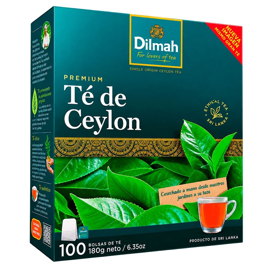 Té Dilmah Ceylon Pure 100 teabags_1