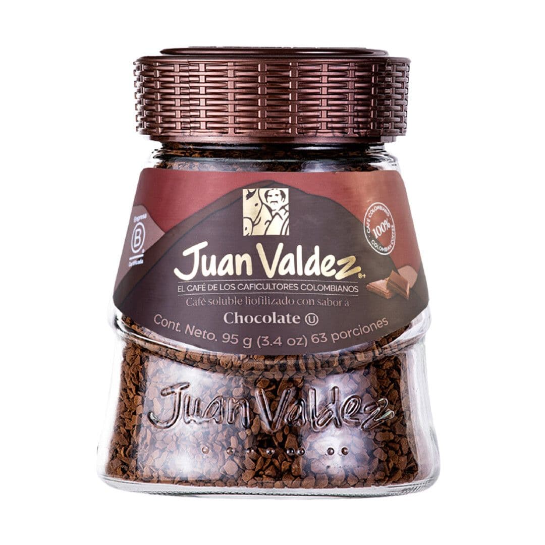 Café Juan Valdez Instantáneo Liofilizado Chocolate 95 grs._1