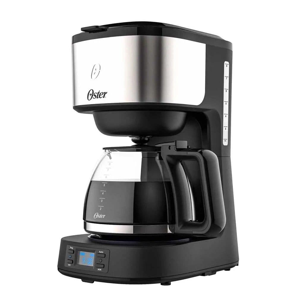 Cafetera Oster Programable 8 Tazas Acero Inoxidable BVSTDC10SS-052_1