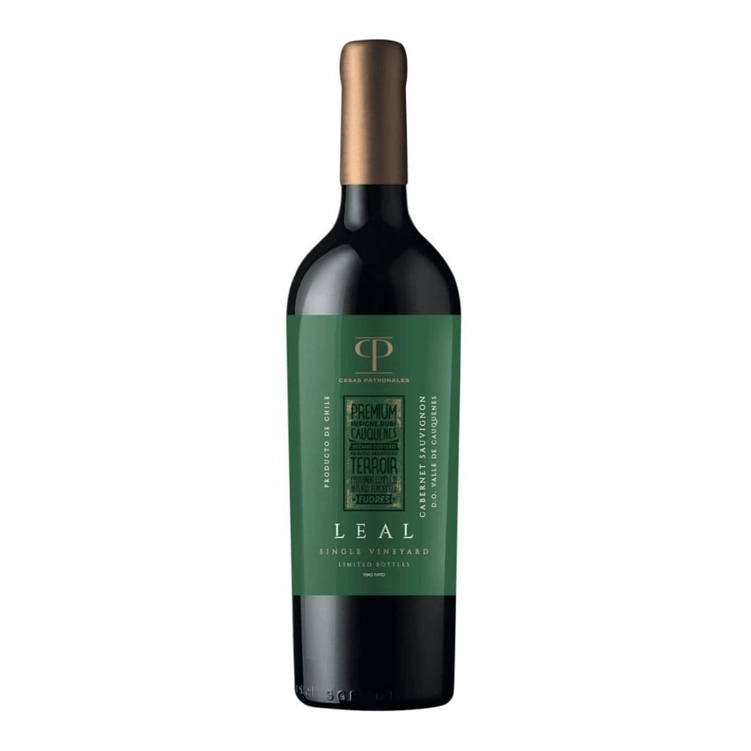 Vino Casas Patronales Leal Cabernet Sauvignon 750cc _1