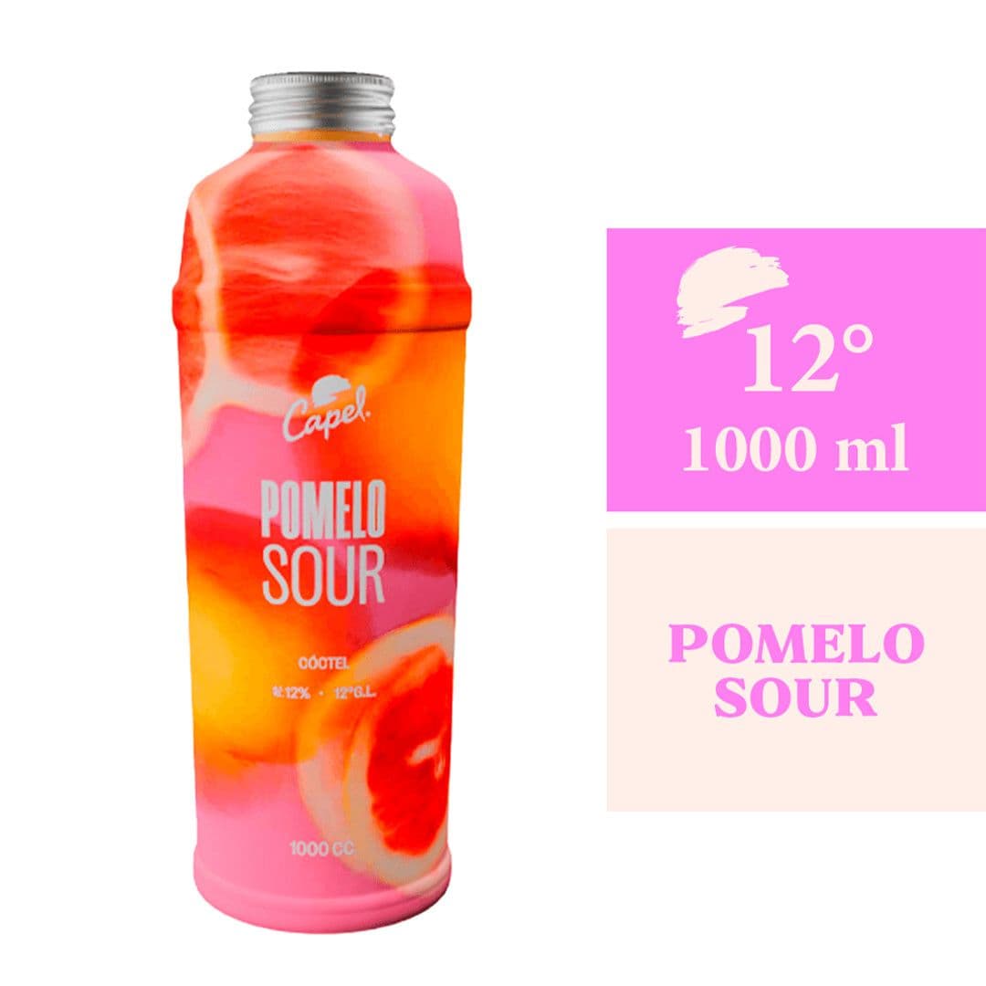 Cóctel Capel Sour Pomelo 700cc 12°alc._1
