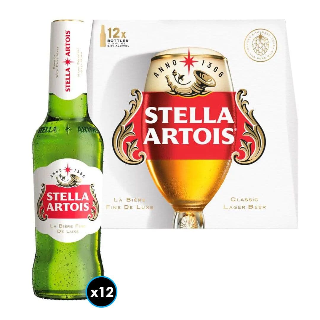 Kit 12x Cerveza Stella Artois en Botella 330cc_1