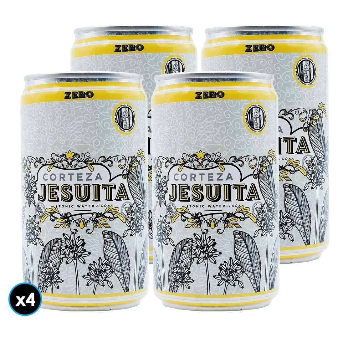 4x Agua Tónica Corteza Jesuita Zero Lata 200cc_1