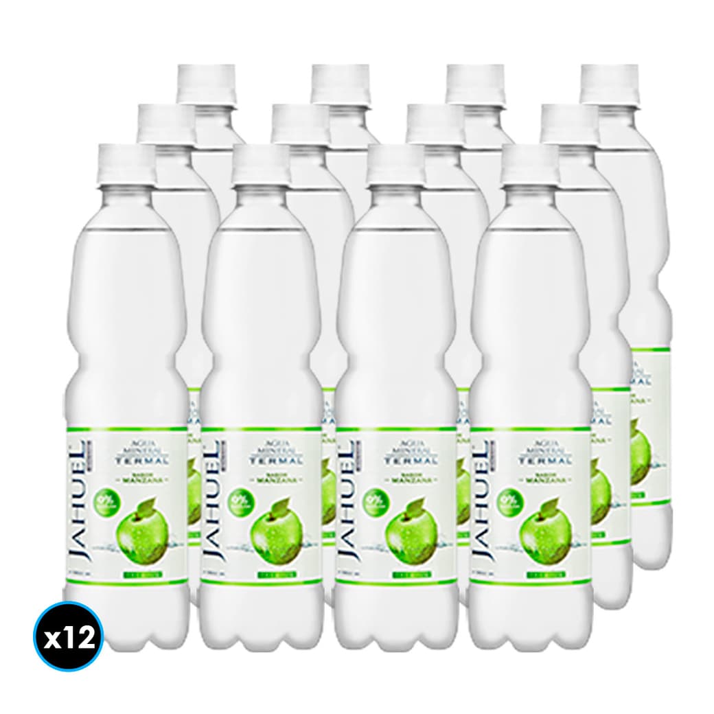 12x Agua Jahuel Manzana Sin Gas 500cc_1