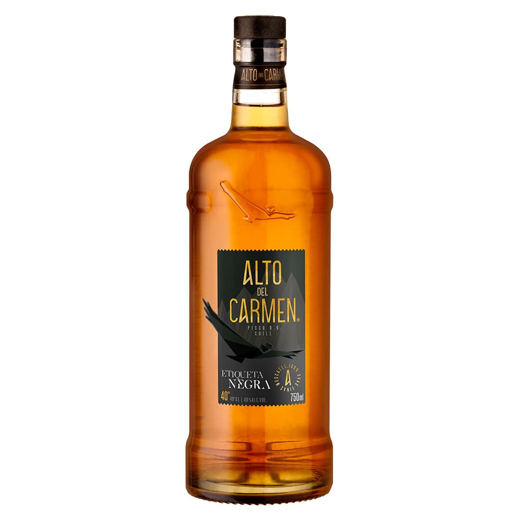 Pisco Alto del Carmen Etiqueta Negra 750cc 40º alc._1
