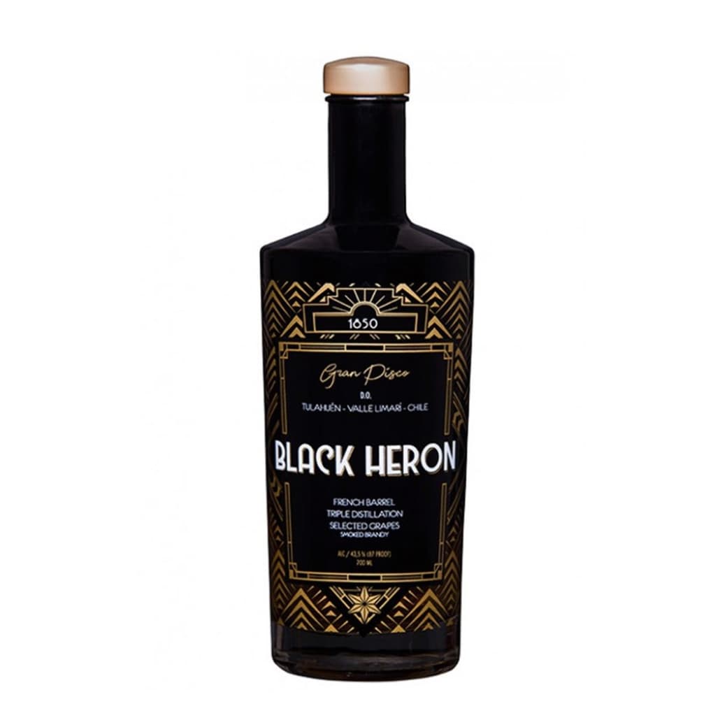 Pisco Black Heron 700cc 43,5° alc._1