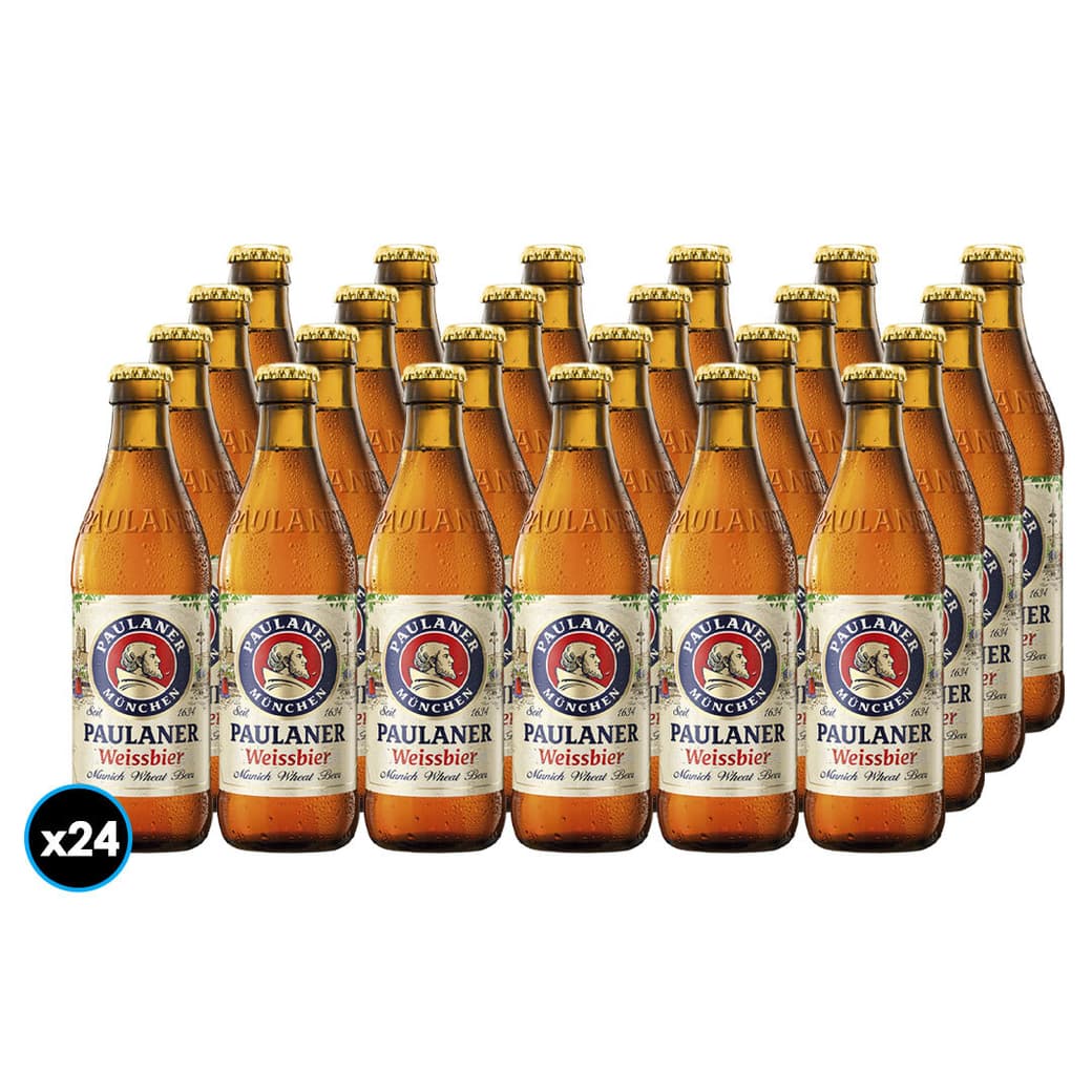 24x Cerveza Paulaner Weissbier Botella 330cc_1