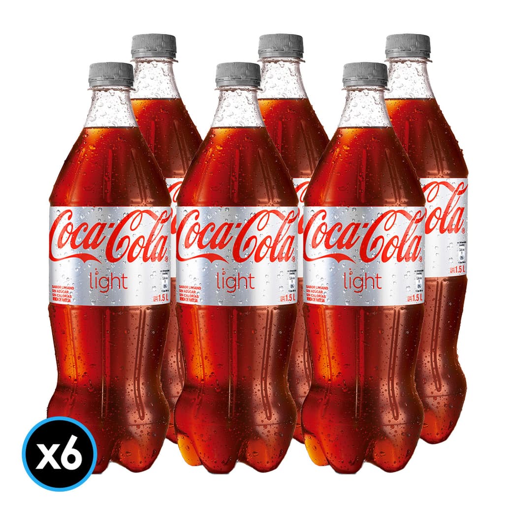 6x Coca-Cola Light 1,5 Litros_1