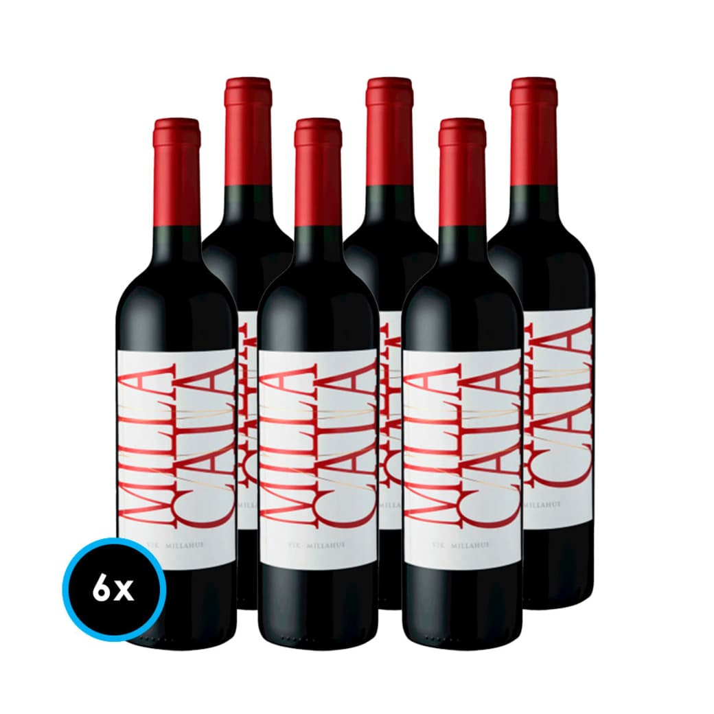 CAJA VIK MILLA CALA: 6x Vino Vik Milla Cala Ensamblaje 750cc_1