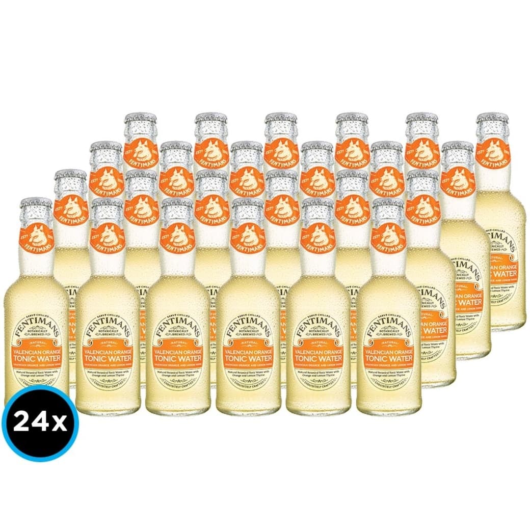 24x Bebida Premium Fentimans Valencian Orange Tonic Water 200cc_1