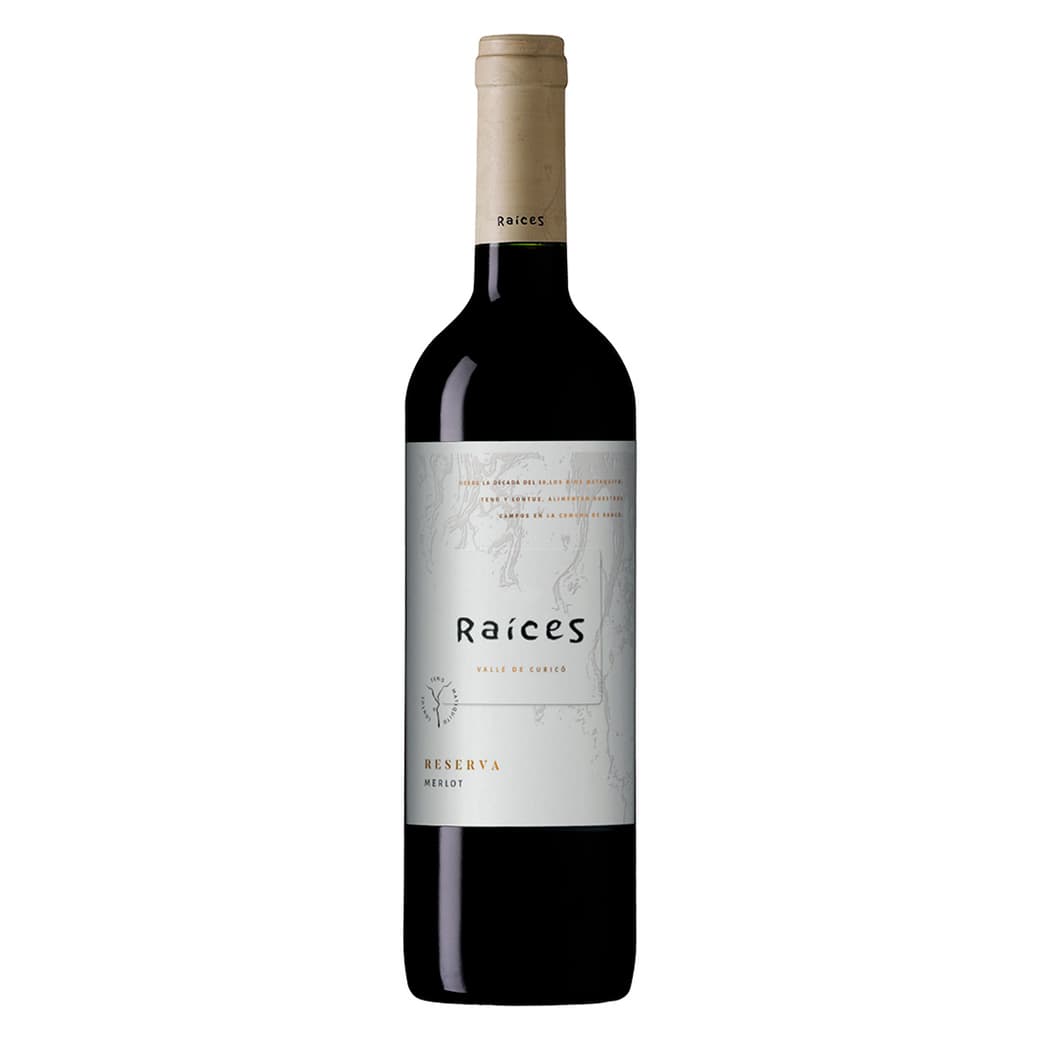 Vino Viña Las Pitras Raíces Reserva Merlot 750cc_1