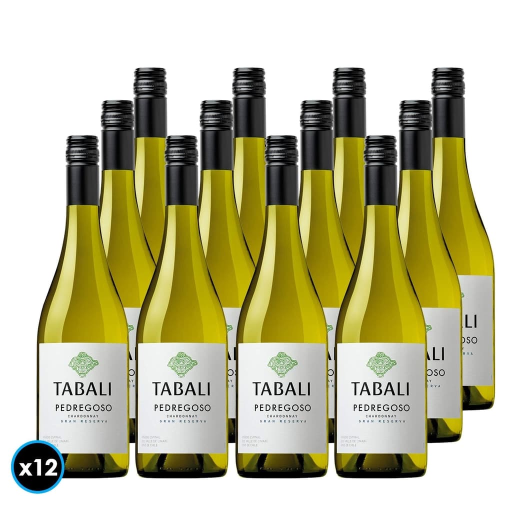CAJA TABALI PEDREGOSO (Chardonnay): 12x Vino Tabali Pedregoso Gran Reserva Chardonnay 750cc_1