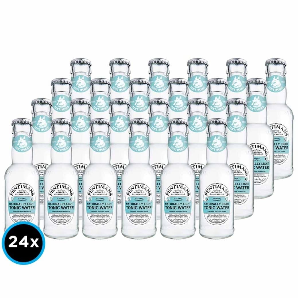 24x Bebida Premium Fentimans Light Tonic Water 200cc_1