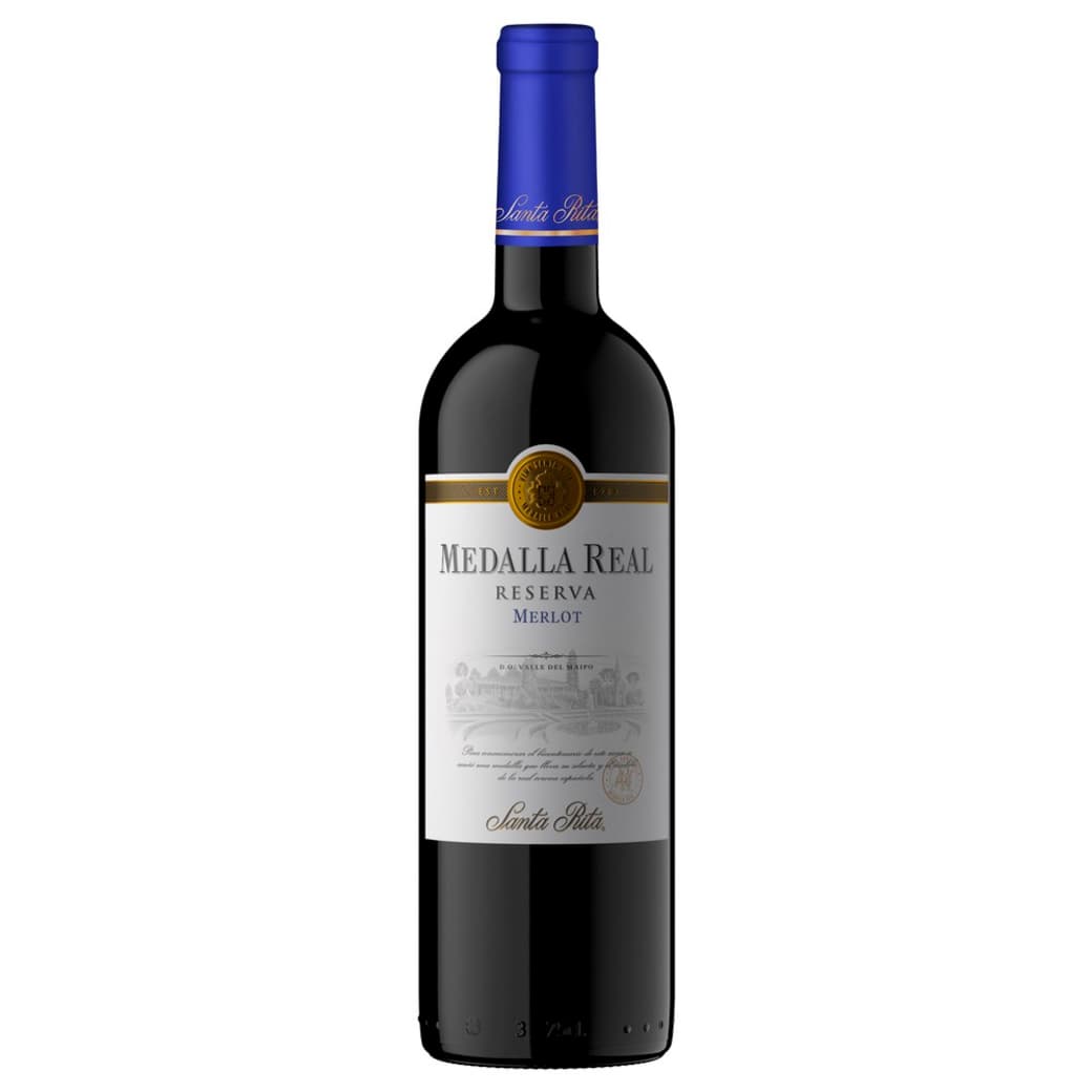 Vino Medalla Real Reserva Merlot 750cc_1