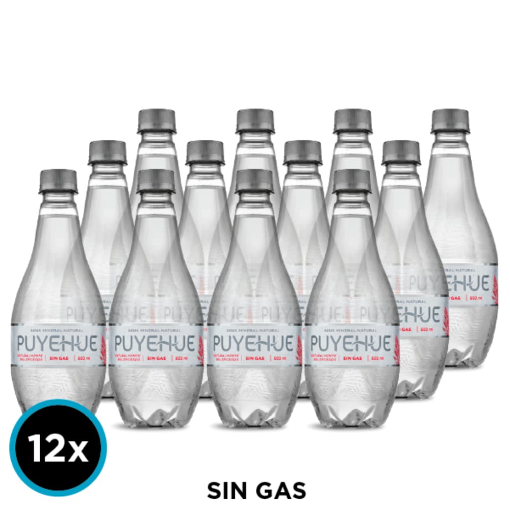 12x Agua Mineral Puyehue Sin Gas 500cc_1