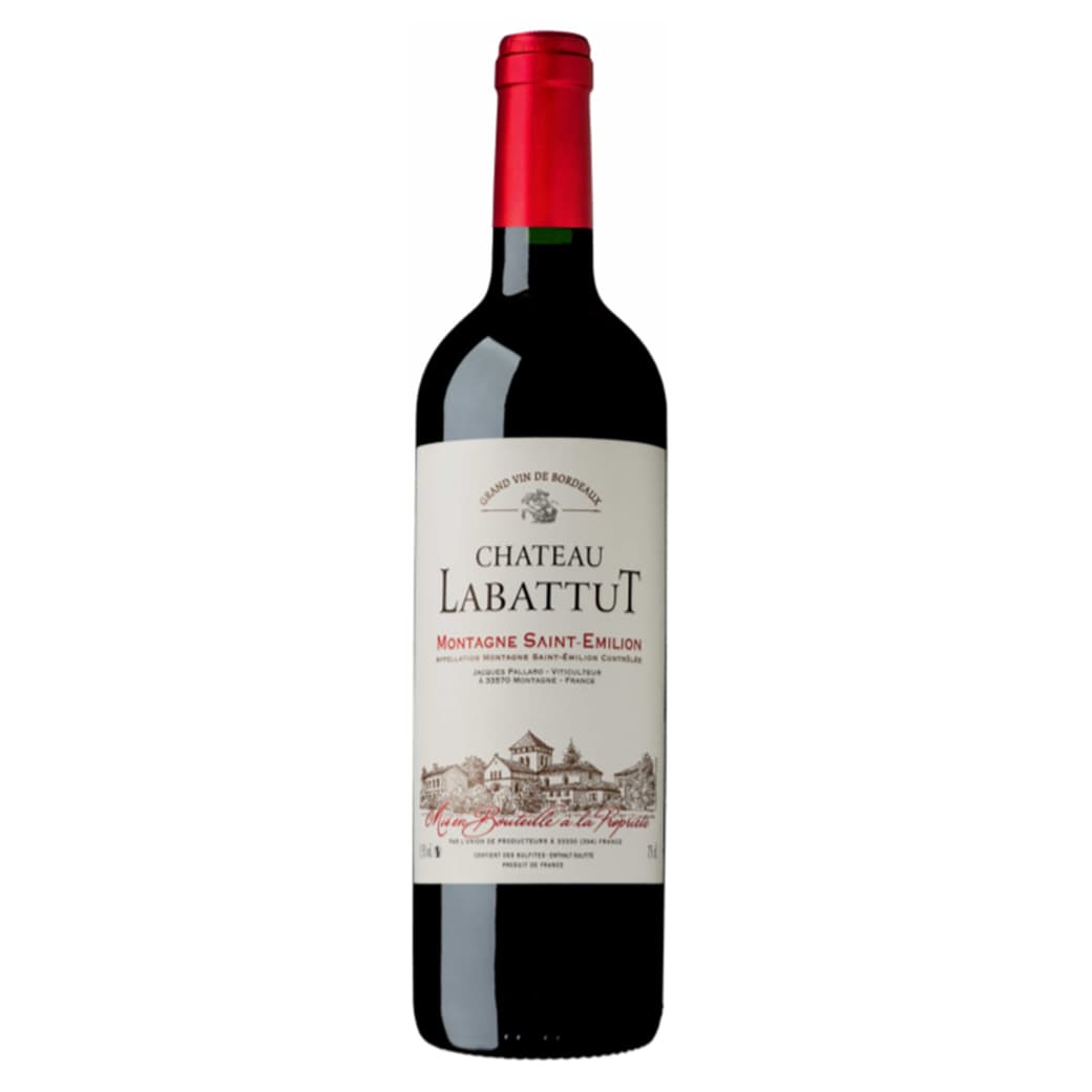 Vino Francés Chateau Labattut Saint Emilion, Bordeaux, Ensamblaje 750cc _1