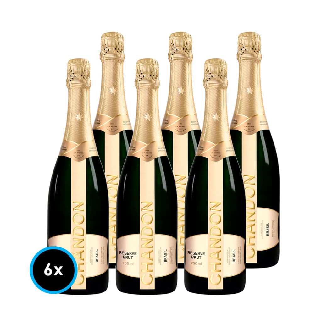 CAJA CHANDON BRUT: 6x Espumante Chandon Brut 750cc_1