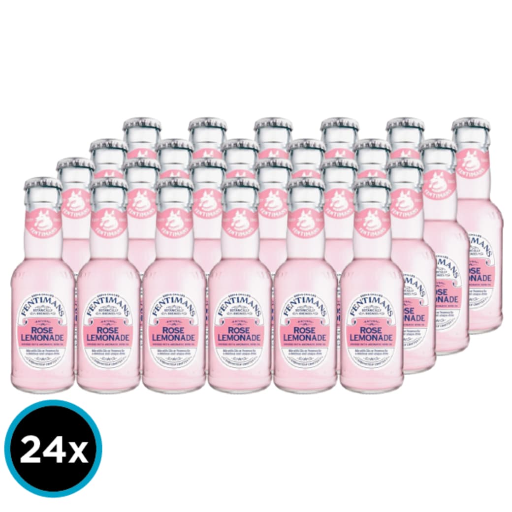 24x Bebida Premium Fentimans Rose Lemonade 200cc_1